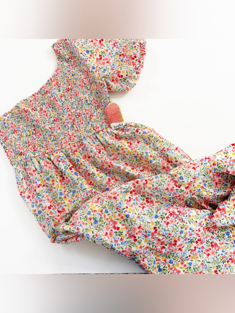 Arula Dress Womens B Plus Sz 2X One Shoulder Floral Maxi New